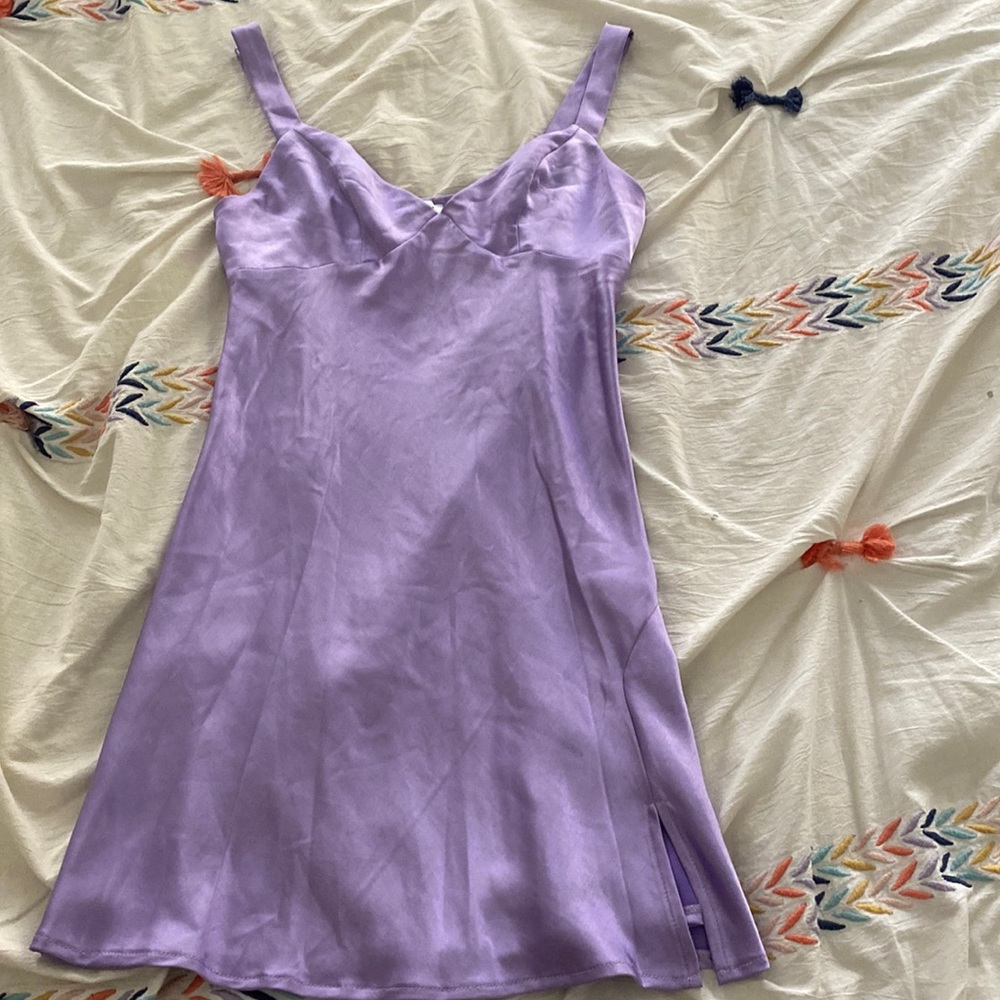 Purple Princess Polly Mini Dress